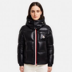 Moncler Montbeliard Giubbotto Puffer Coat black size Medium Unisex Women Men